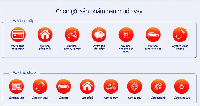 san pham tai chinh tima
