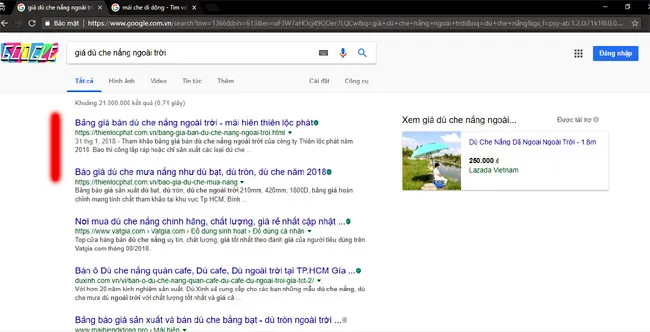 seo key du che mua nang
