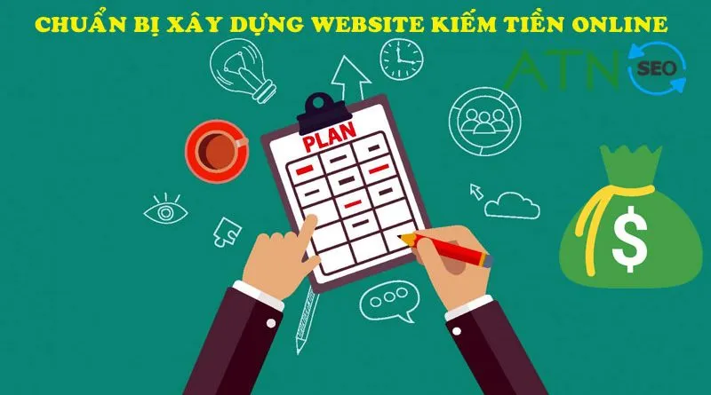 chuan bi lam web kiem tien