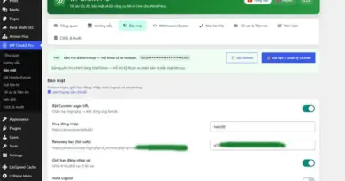 Hướng Dẫn Thiết Lập Bảo Mật Toàn Diện Cho Website WordPress Với WP OneKit