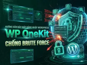 Hướng Dẫn Bảo Mật Đường Dẫn Đăng Nhập WordPress Bằng WP OneKit (Chống Dò Quét & Tấn Công Brute Force)